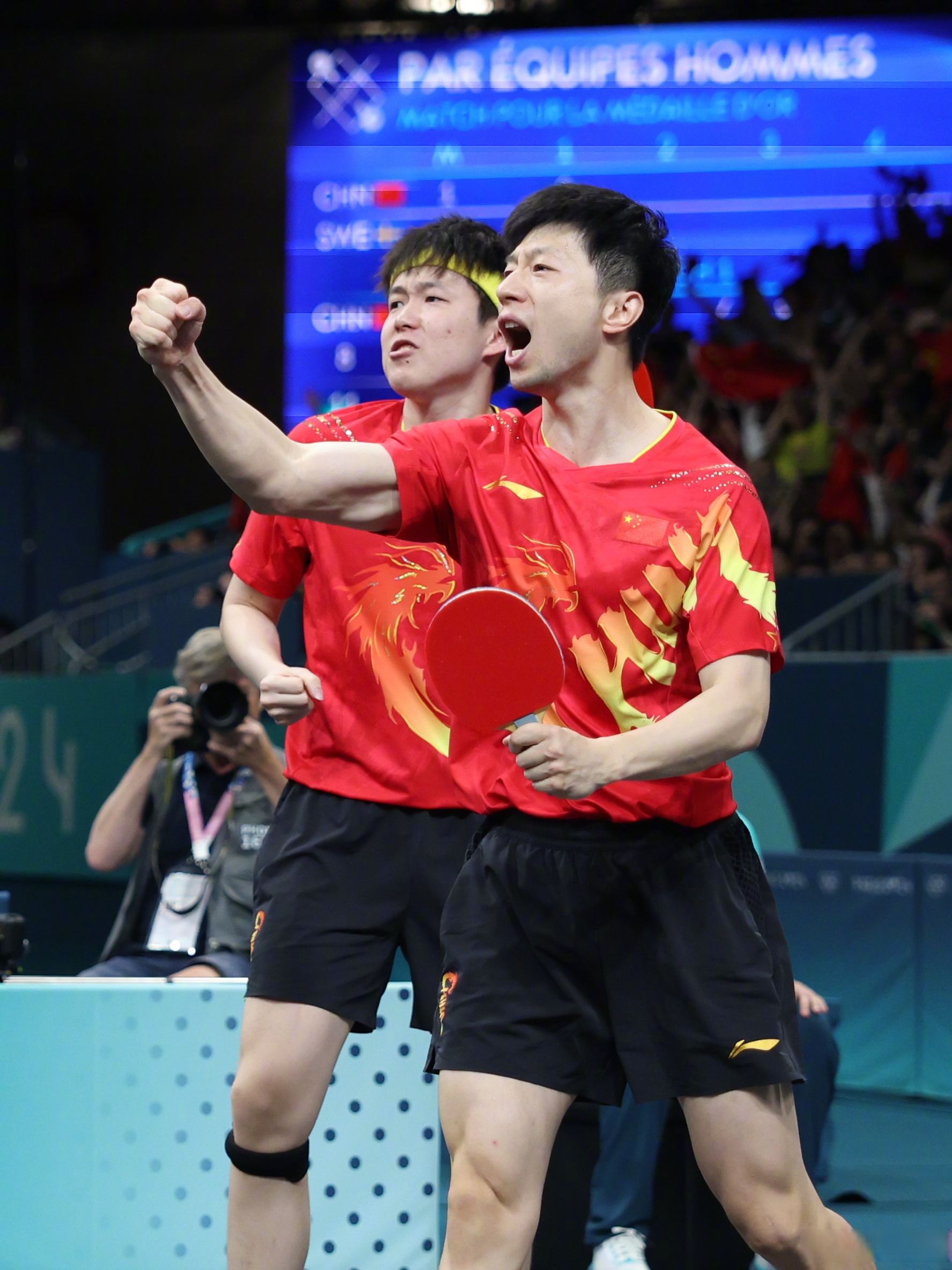 瑞典队横扫中国队,马龙状态火热 瑞典队横扫中国队,马龙状态火热